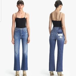 NWT MOTHER "The Looker Ankle Fray Girl Crush" Sz 26